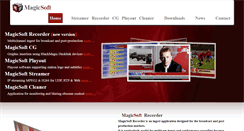 Desktop Screenshot of magicsoft.tv